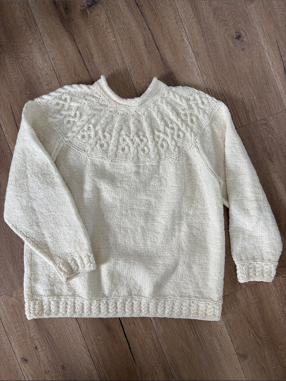 Handmade Knit Sweater